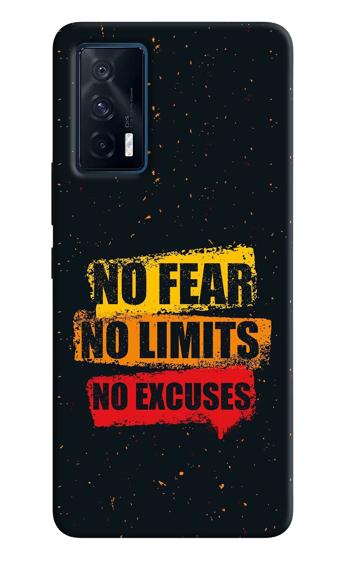 No Fear No Limits No Excuse iQOO 7 5G Back Cover