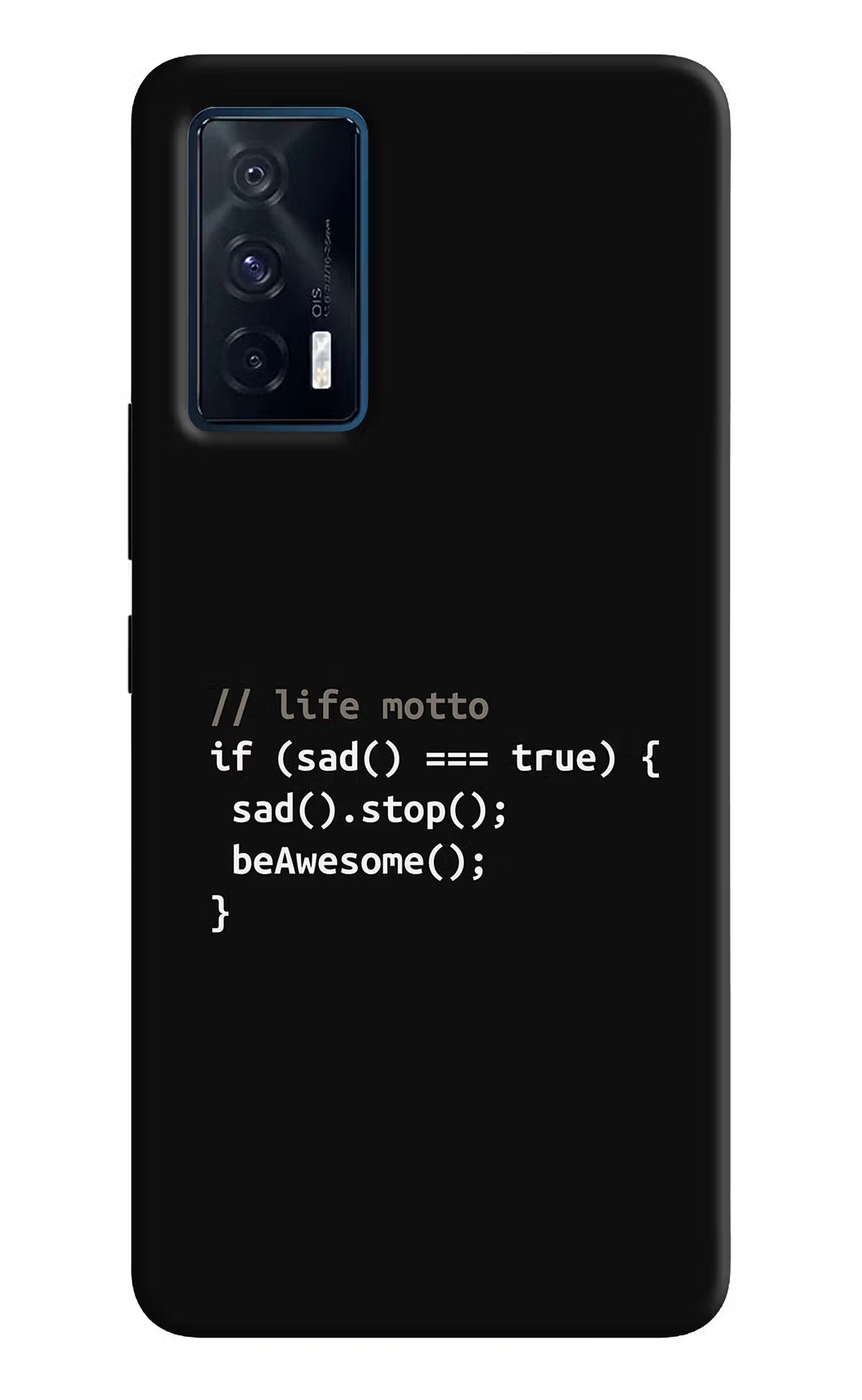Life Motto Code iQOO 7 5G Back Cover