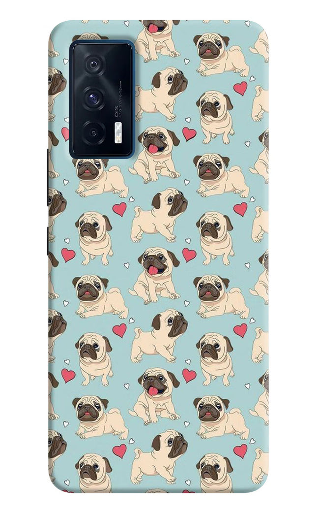 Pug Dog iQOO 7 5G Back Cover