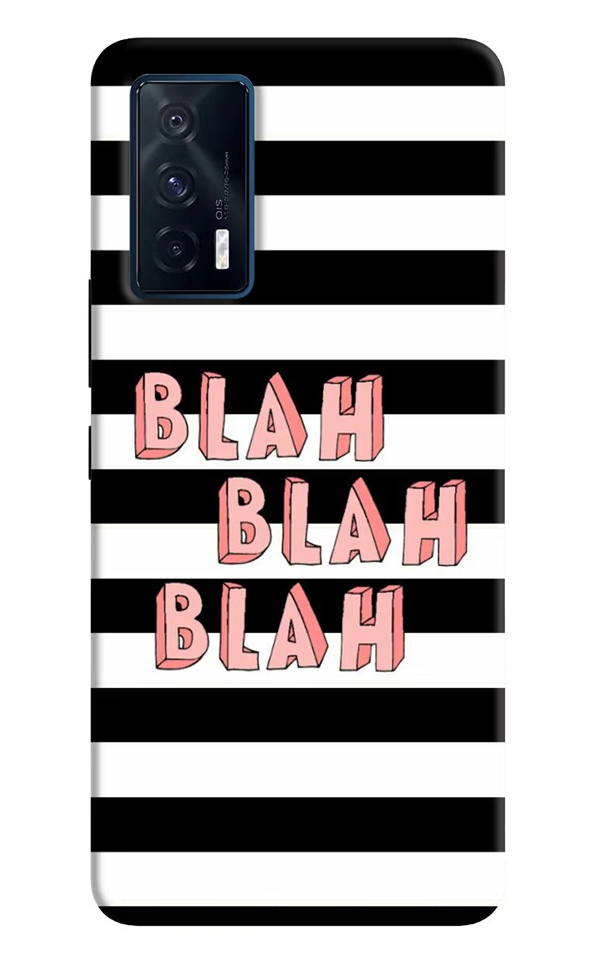 Blah Blah Blah iQOO 7 5G Back Cover