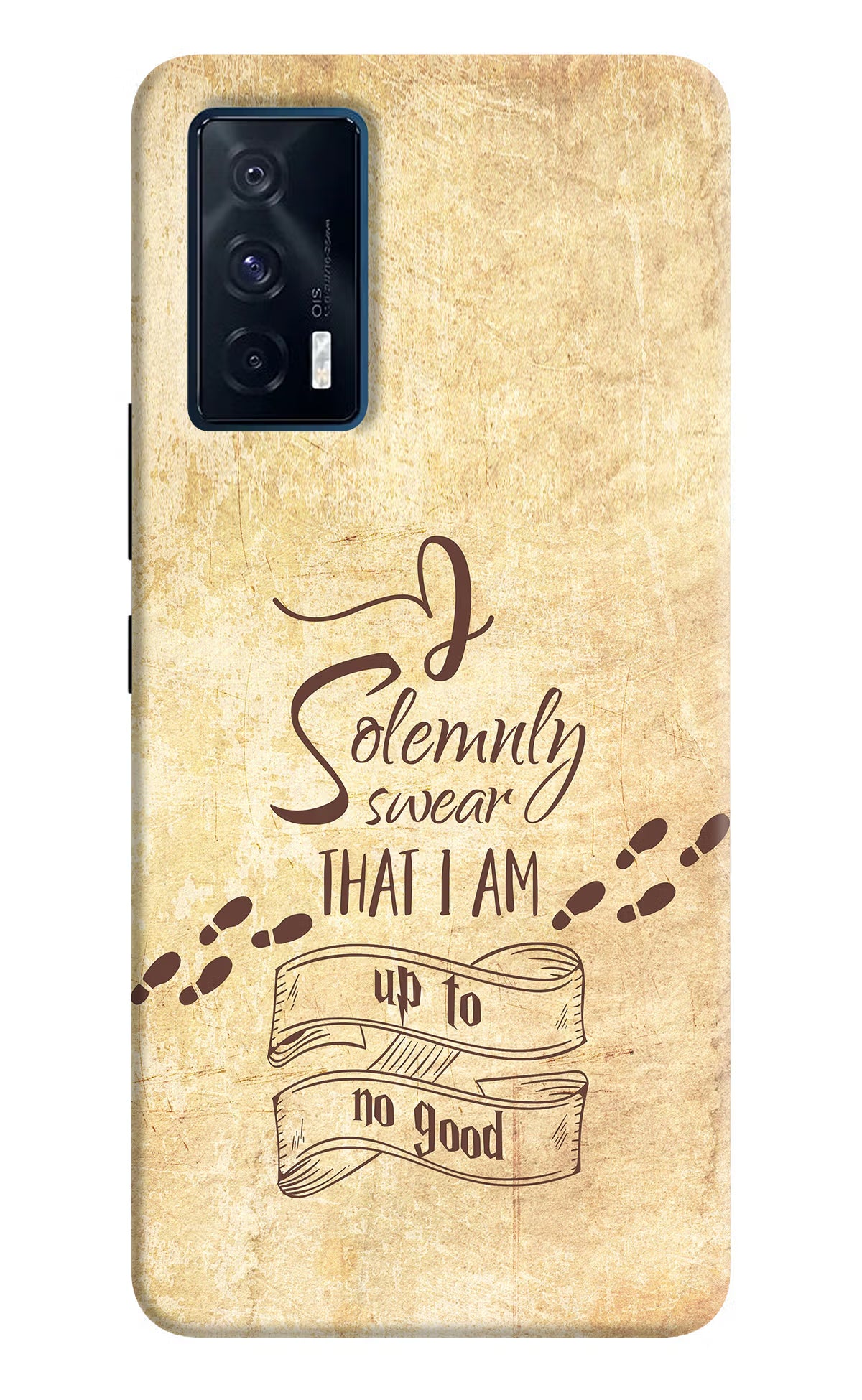 I Solemnly swear that i up to no good iQOO 7 5G Back Cover