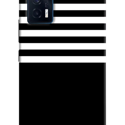 Black and White Print iQOO 7 5G Back Cover