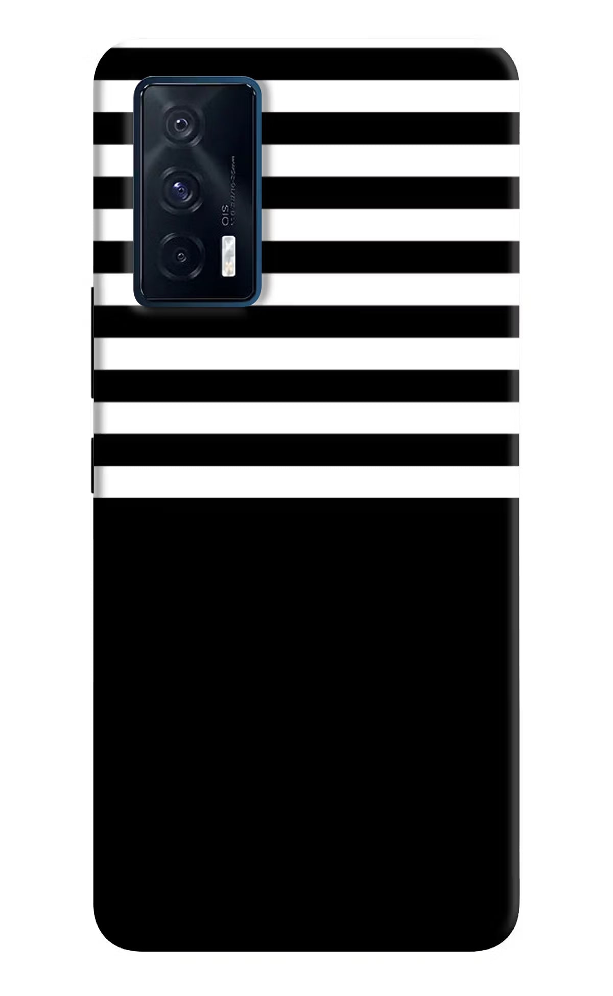 Black and White Print iQOO 7 5G Back Cover