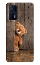Teddy Wooden iQOO 7 5G Hard Case Back Cover by Casekaro
