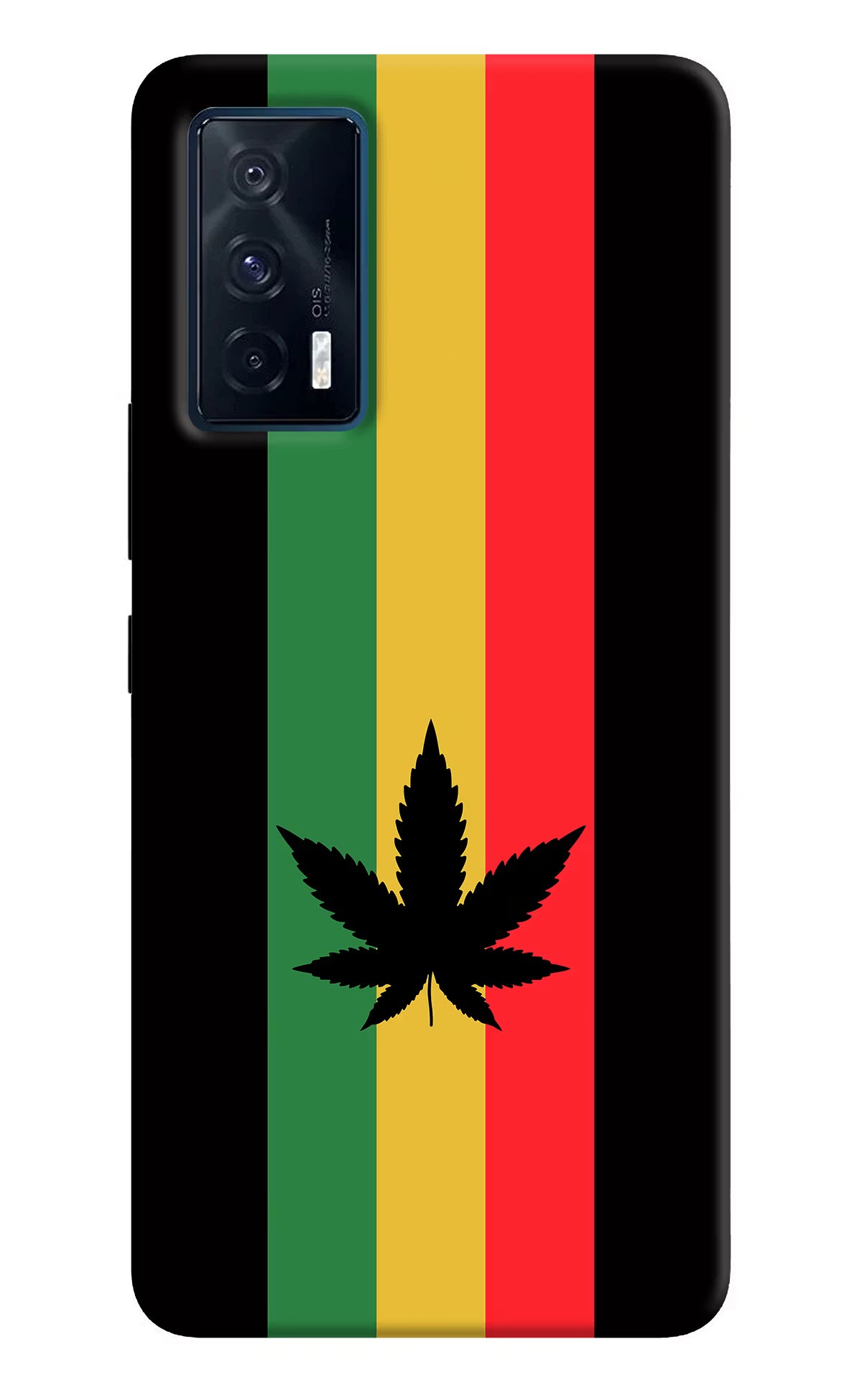 Weed Flag iQOO 7 5G Back Cover