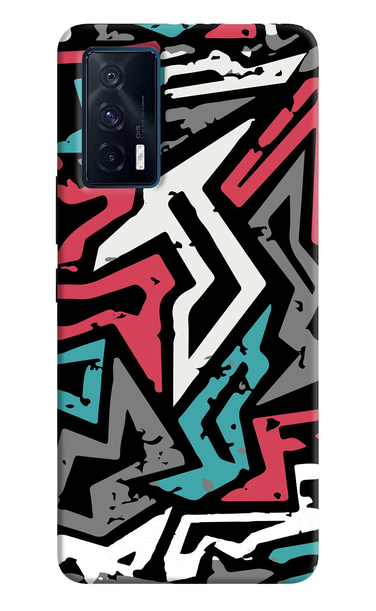 Geometric Graffiti iQOO 7 5G Back Cover