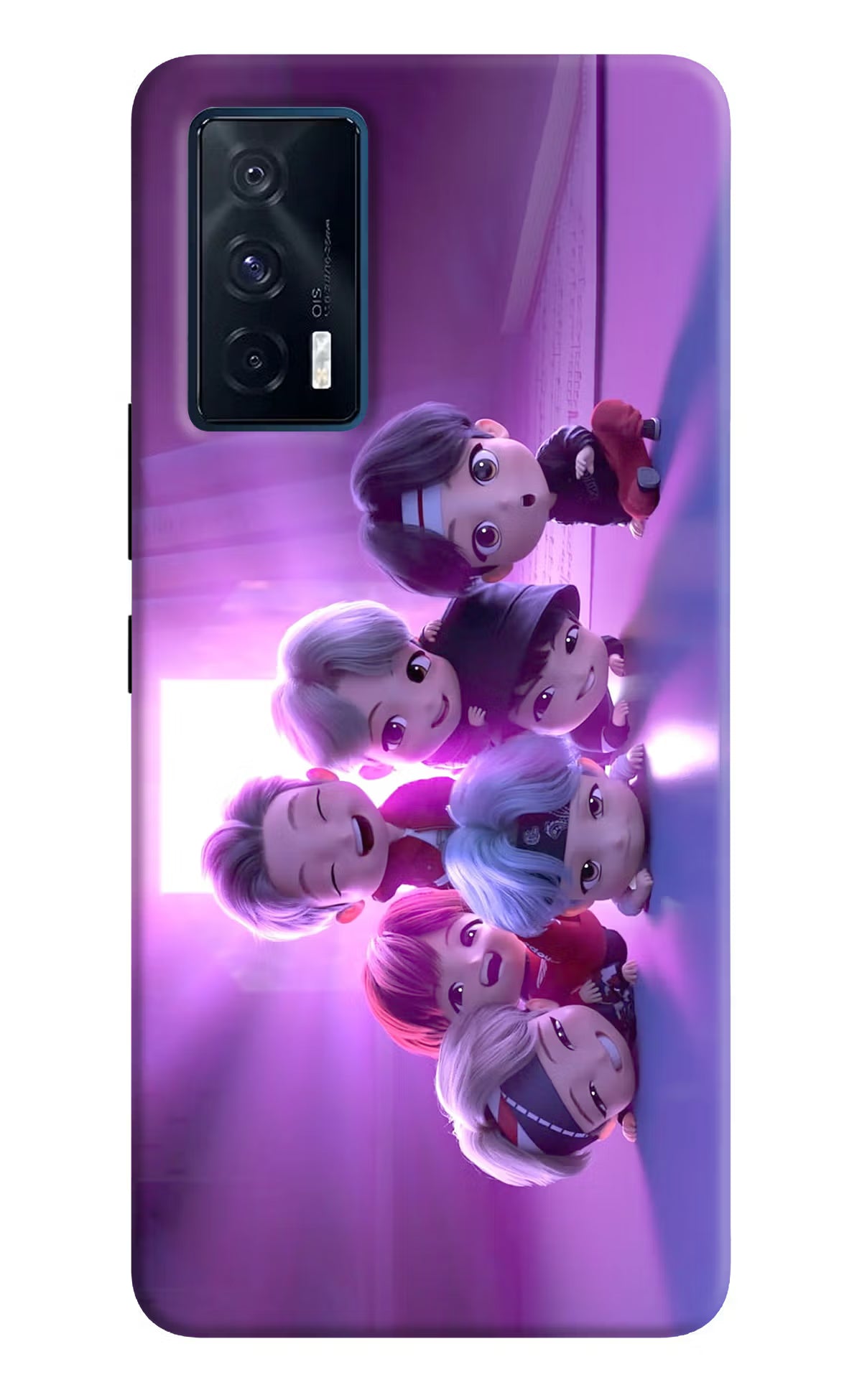 BTS Chibi iQOO 7 5G Back Cover