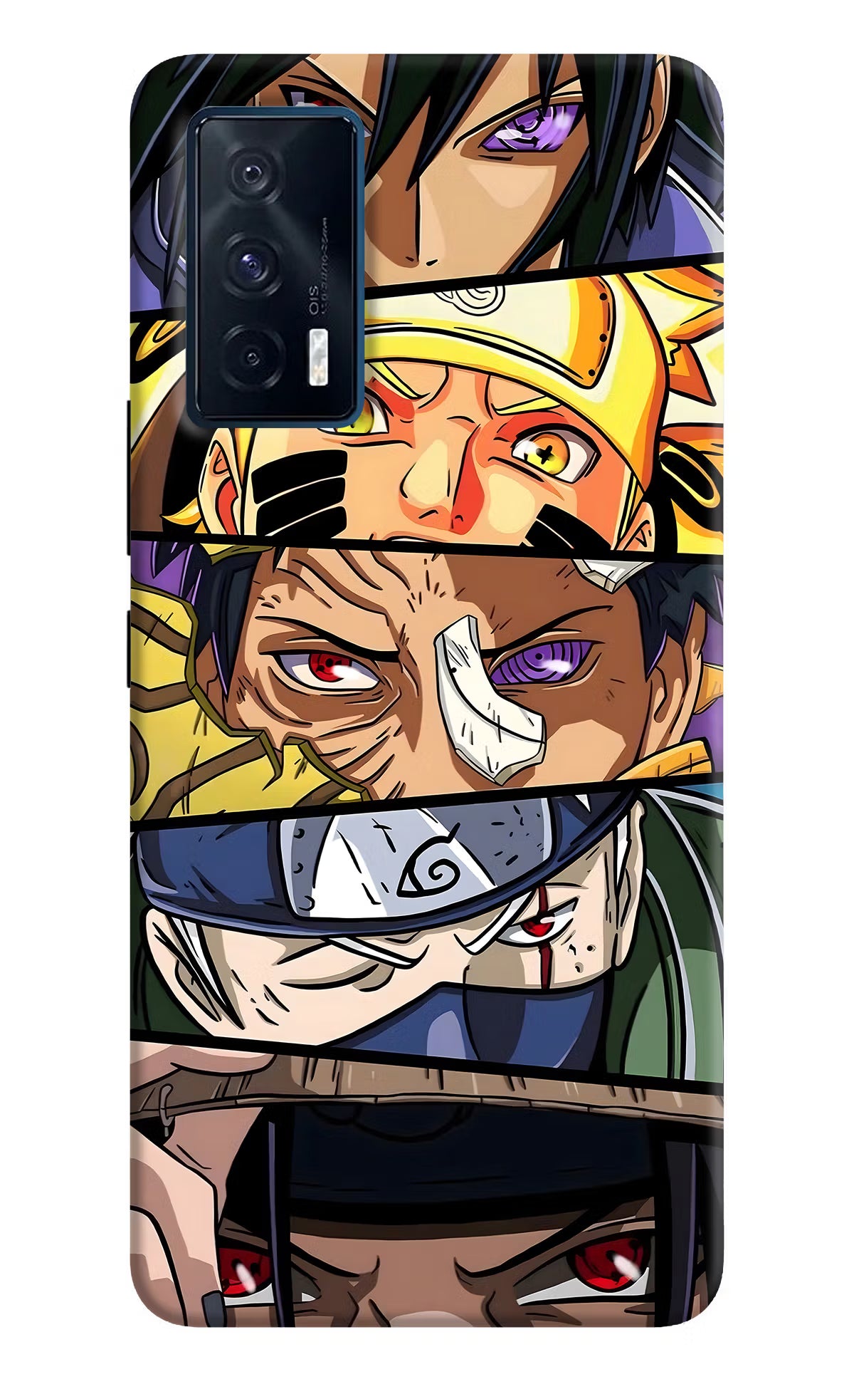 Naruto Character iQOO 7 5G Back Cover
