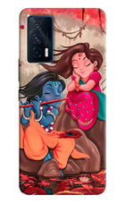 Radhe Krishna iQOO 7 5G Hard Case Back Cover by Casekaro