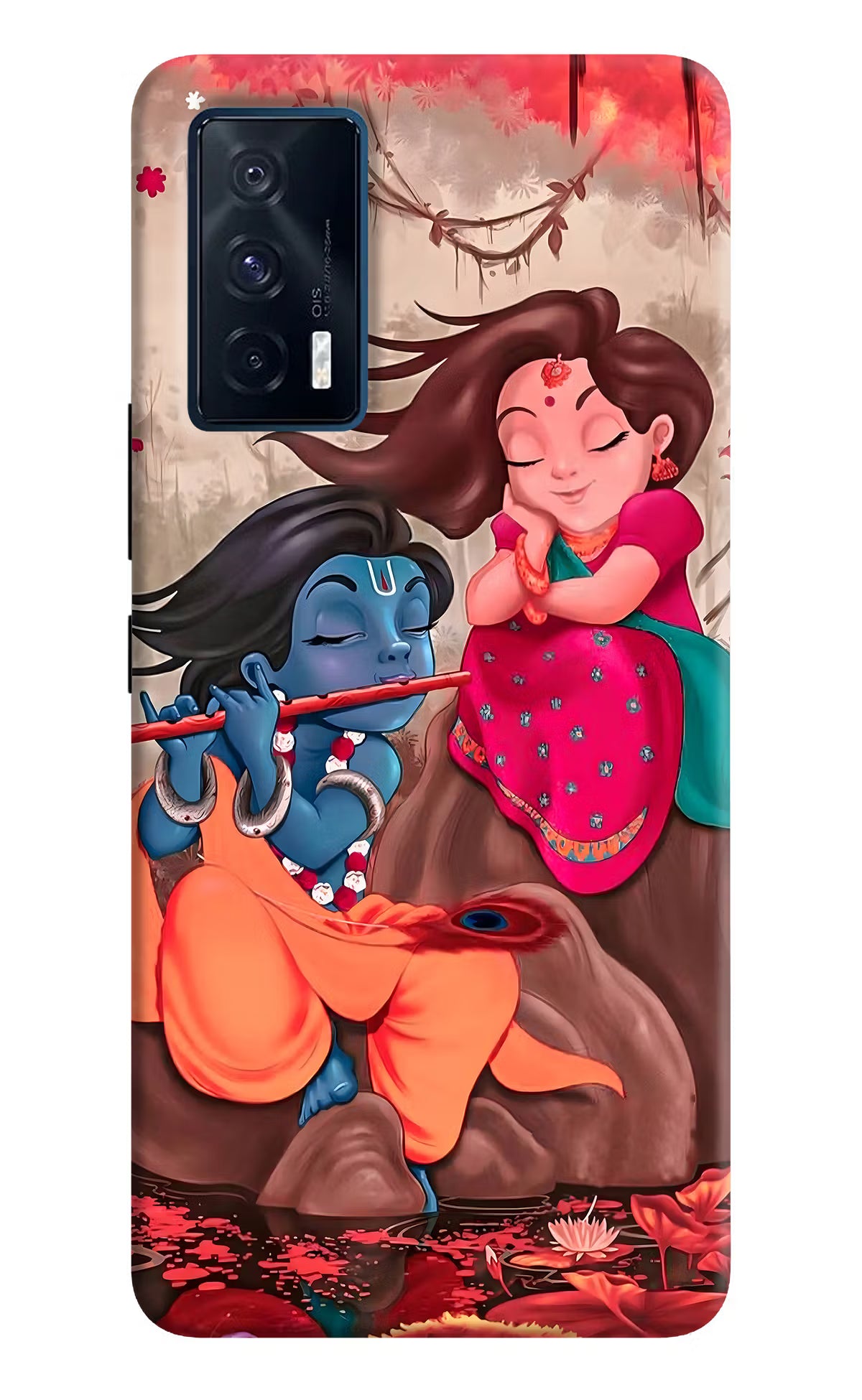 Radhe Krishna iQOO 7 5G Back Cover