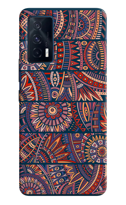 African Culture Design iQOO 7 5G Back Cover
