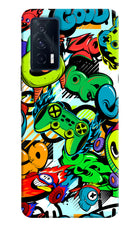 Game Doodle iQOO 7 5G Back Cover