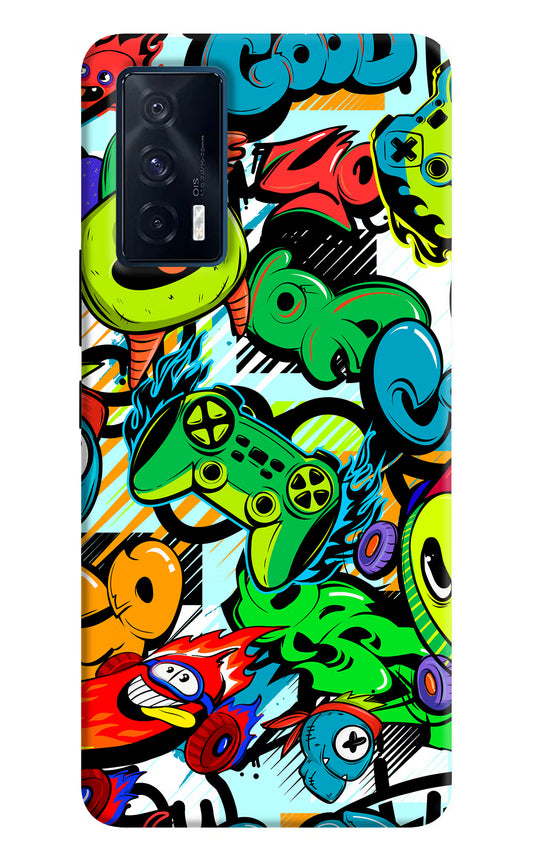 Game Doodle iQOO 7 5G Back Cover