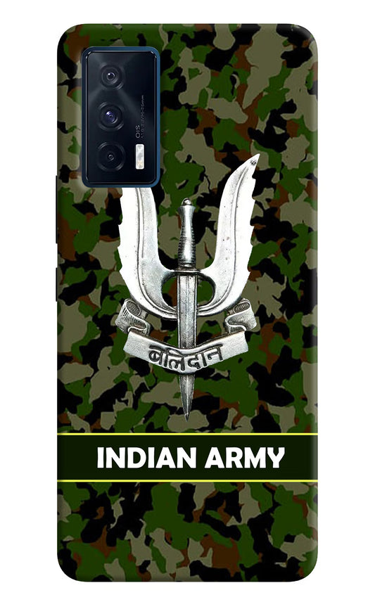 Balidan Indian Logo iQOO 7 5G Back Cover
