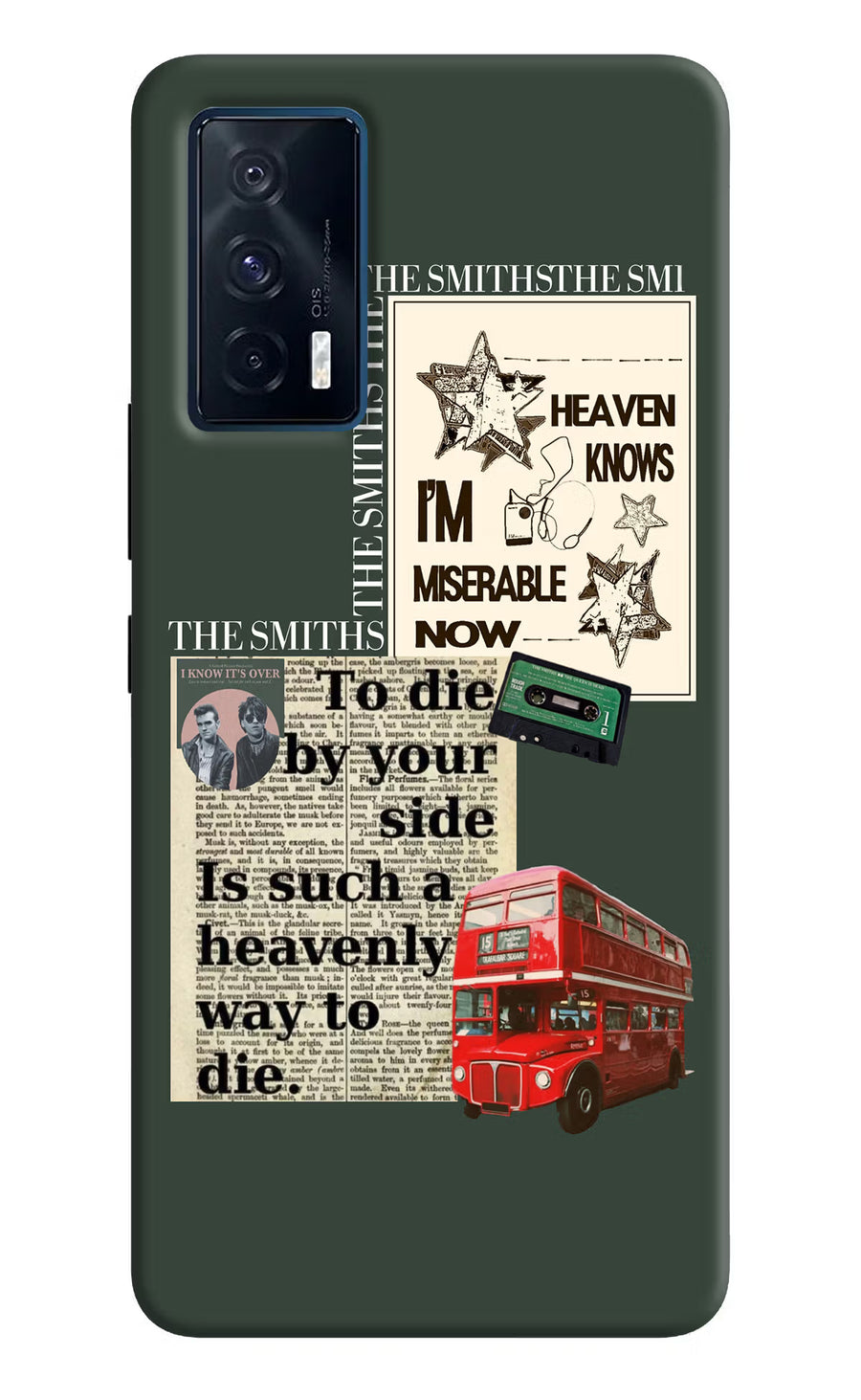 The Smiths iQOO 7 5G Back Cover, Hard case