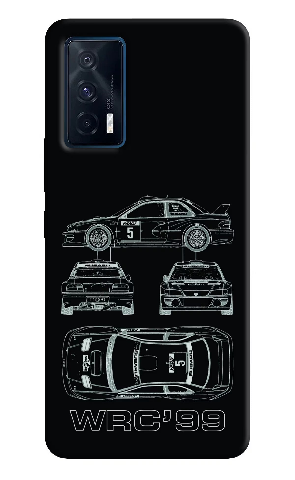 WRC'99 iQOO 7 5G Back Cover