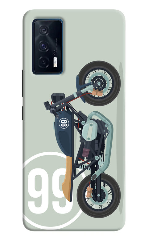 Classic Cafe Racer 99 iQOO 7 5G Back Cover