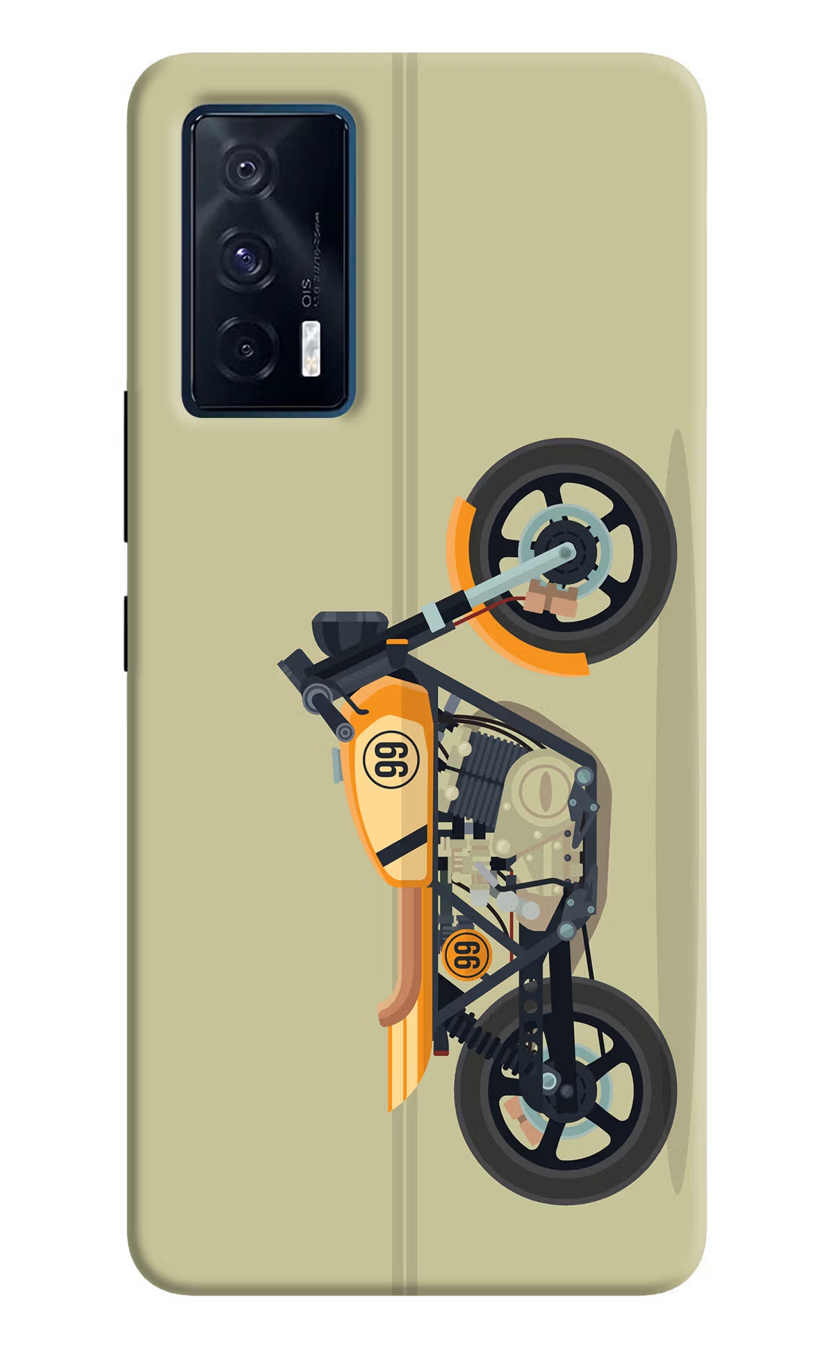 Vertical Speedster iQOO 7 5G Back Cover