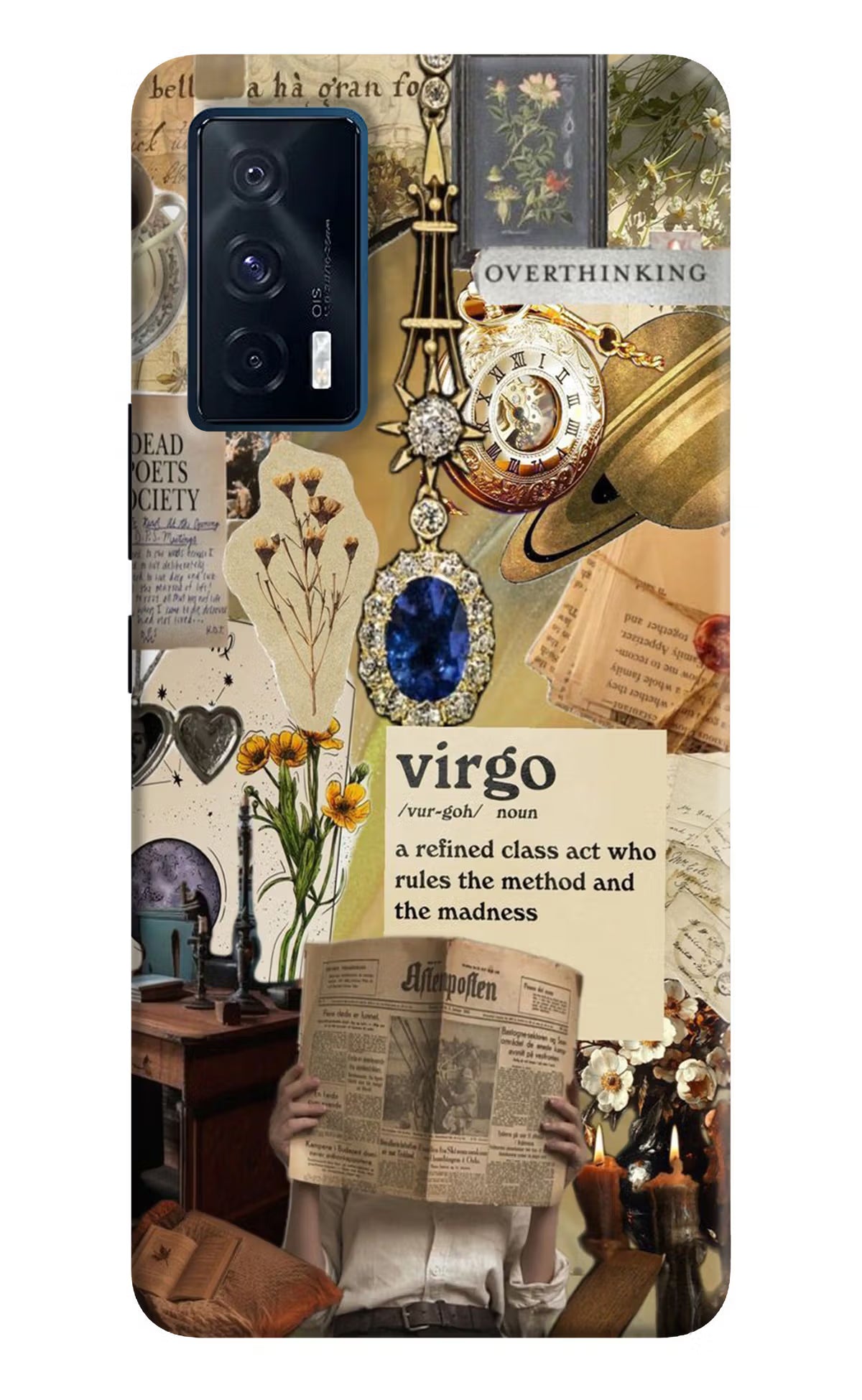 Virgo Zodiac iQOO 7 5G Back Cover