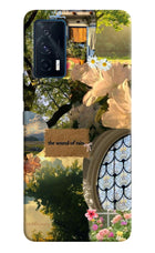 Rain iQOO 7 5G Hard Case Back Cover by Casekaro