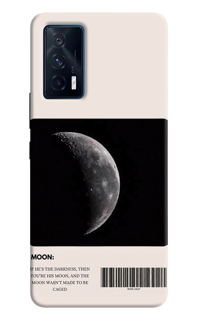 Moon Phase iQOO 7 5G Hard Case Back Cover by Casekaro