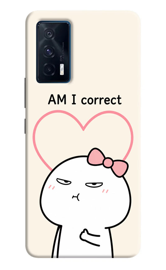 Always Right iQOO 7 5G Hard Case Back Cover by Casekaro
