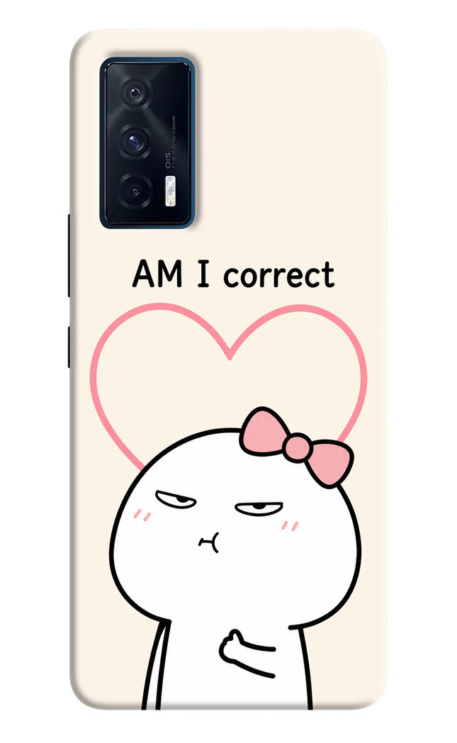 Always Right iQOO 7 5G Hard Case Back Cover by Casekaro