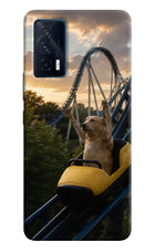 Rollercoaster Dog iQOO 7 5G Hard Case Back Cover by Casekaro