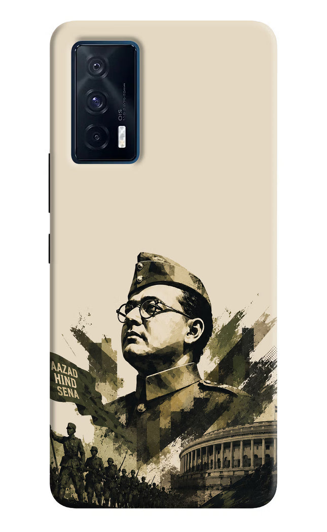Netaji Rising iQOO 7 5G Hard Case Back Cover by Casekaro