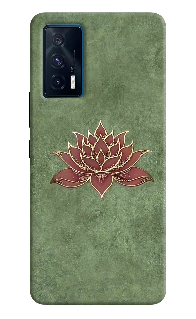 Lotus Grace iQOO 7 5G Hard Case Back Cover by Casekaro