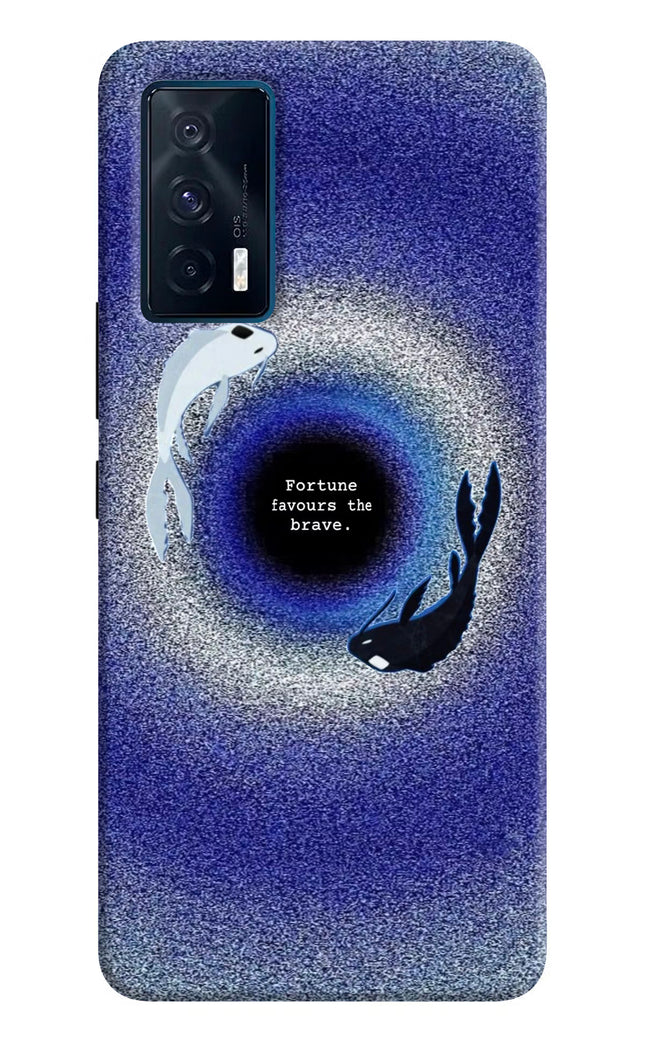 Dark Koi iQOO 7 5G Hard Case Back Cover by Casekaro