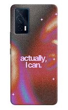 Pink Aura iQOO 7 5G Hard Case Back Cover by Casekaro