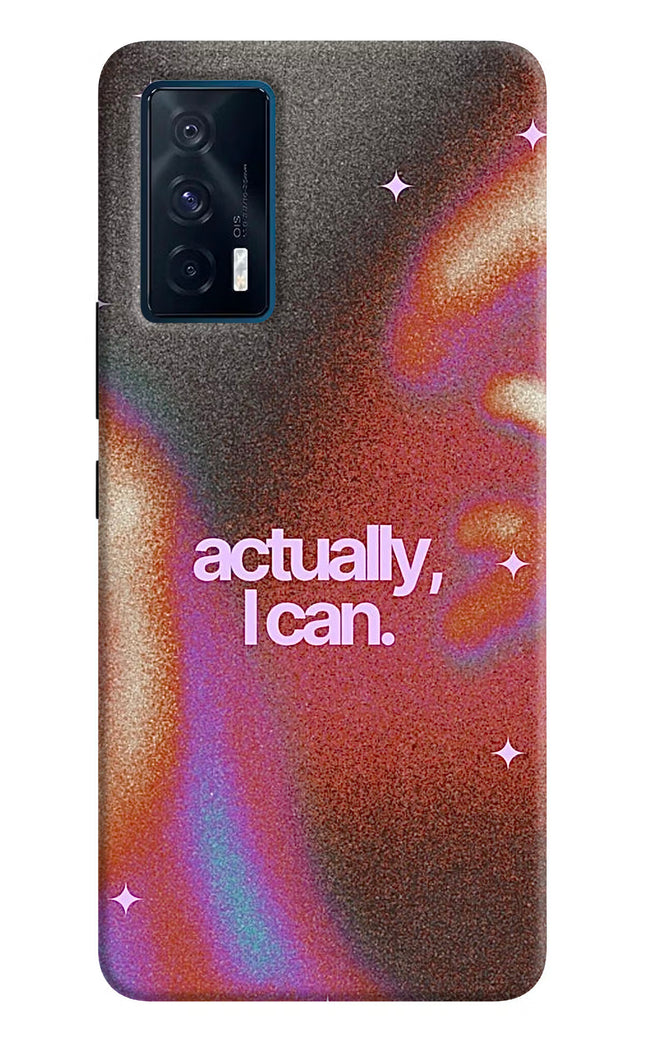 Pink Aura iQOO 7 5G Hard Case Back Cover by Casekaro