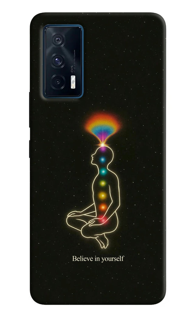 Believe in yourself iQOO 7 5G Hard Case Back Cover by Casekaro