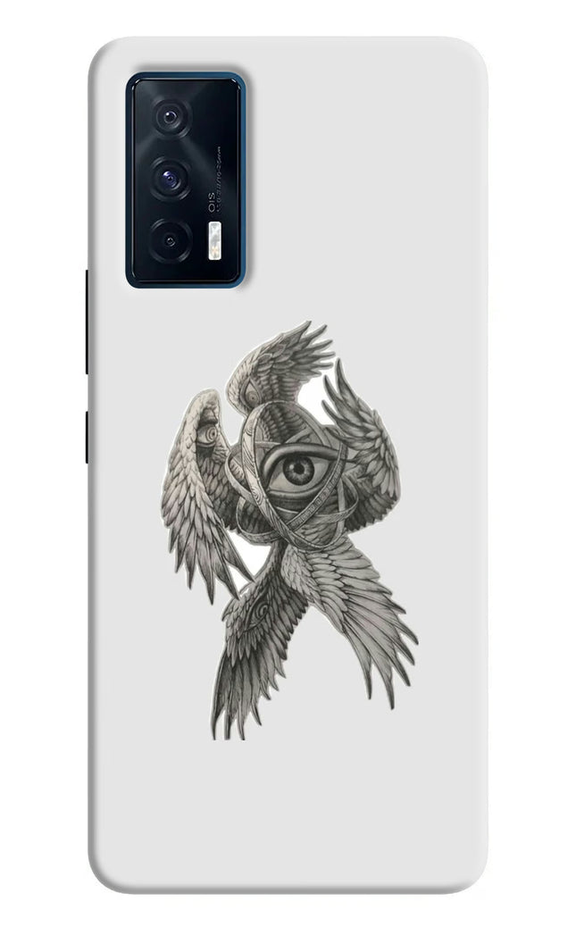 Accurate Angel iQOO 7 5G Hard Case Back Cover by Casekaro
