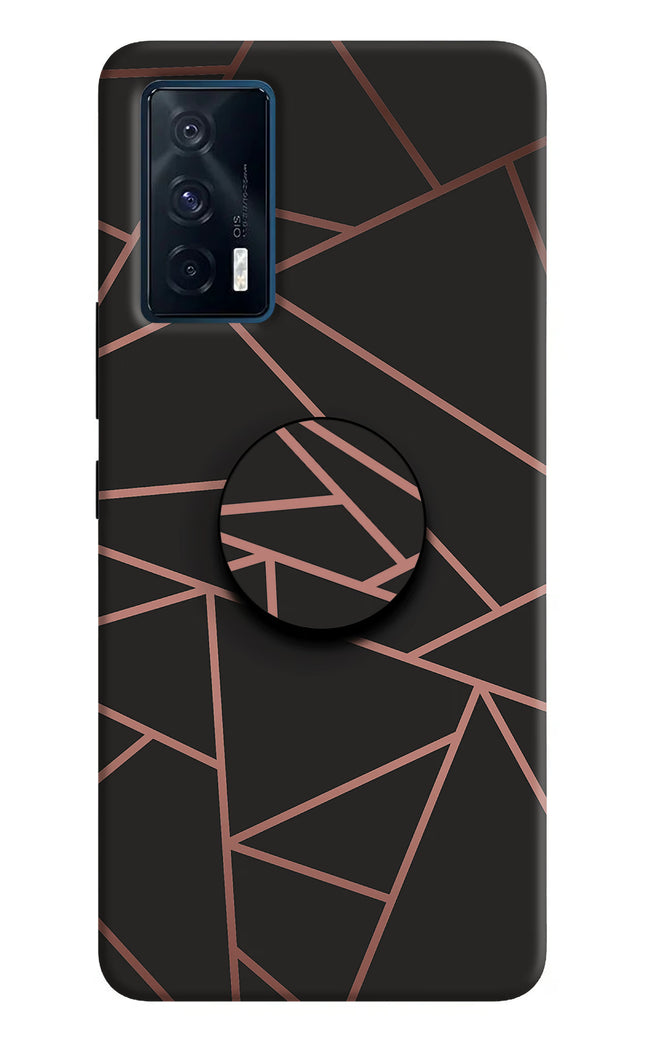 Geometric Pattern iQOO 7 5G Pop Case by Casekaro