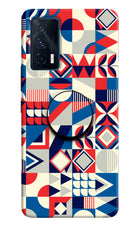 Colorful Pattern iQOO 7 5G Pop Case by Casekaro