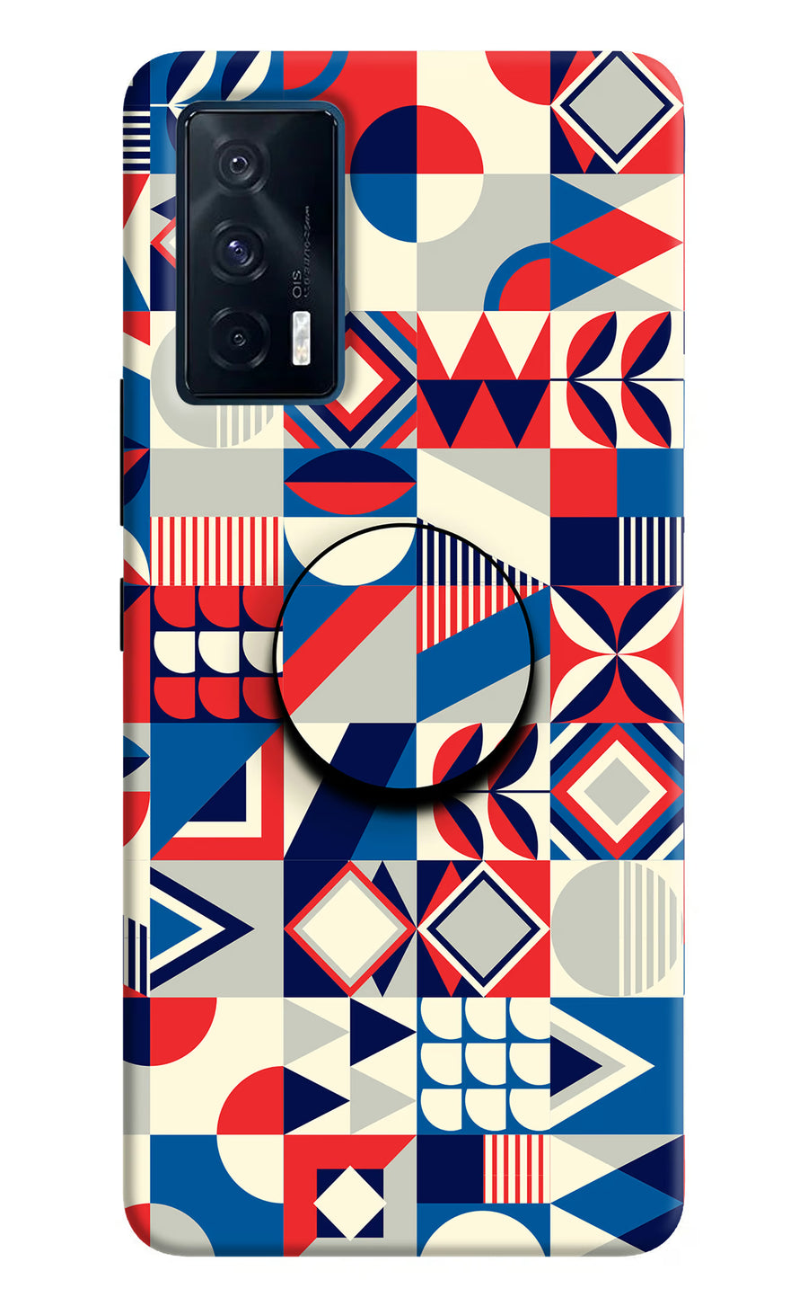Colorful Pattern iQOO 7 5G Pop Case, Hard case