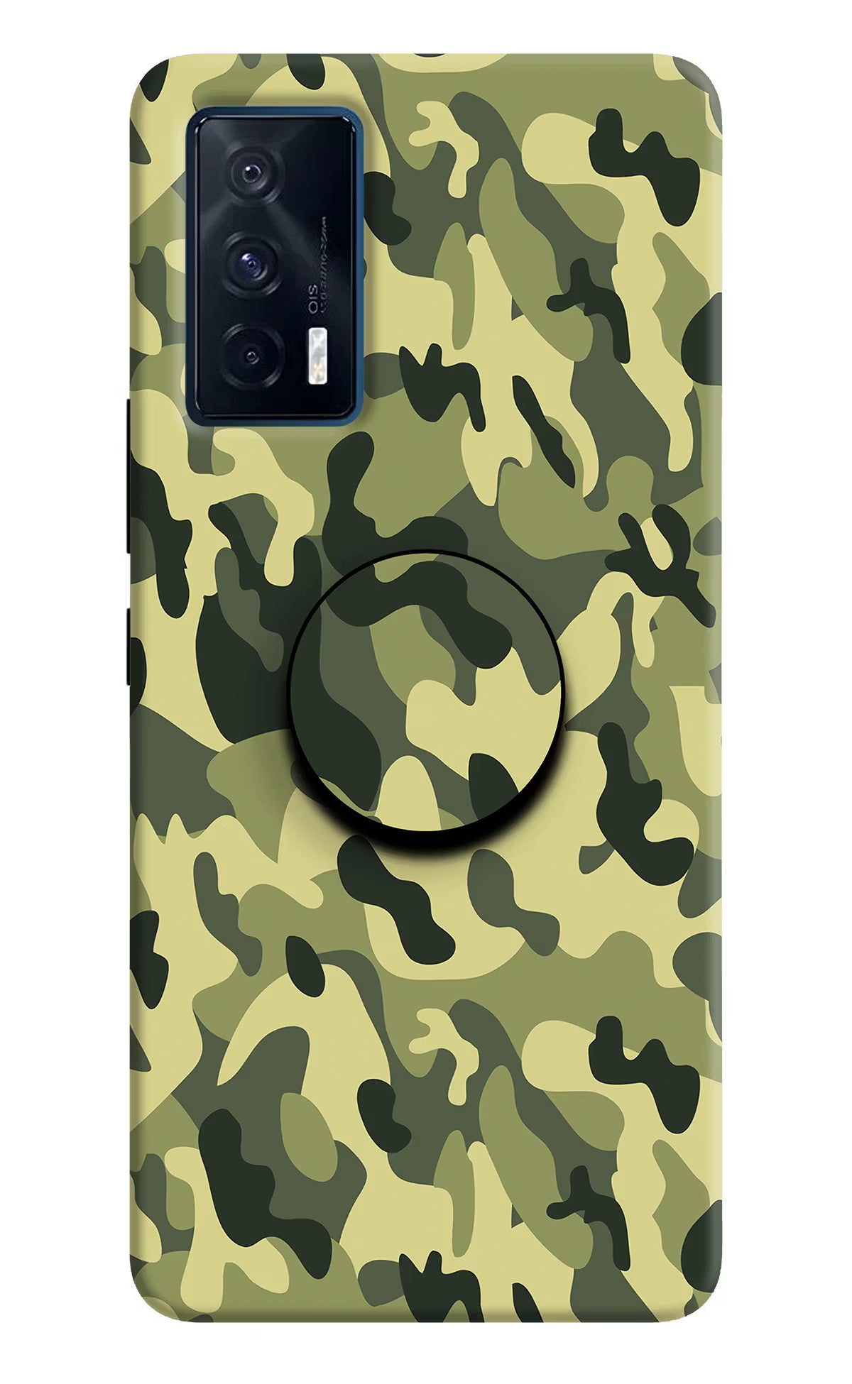 Camouflage iQOO 7 5G Pop Case