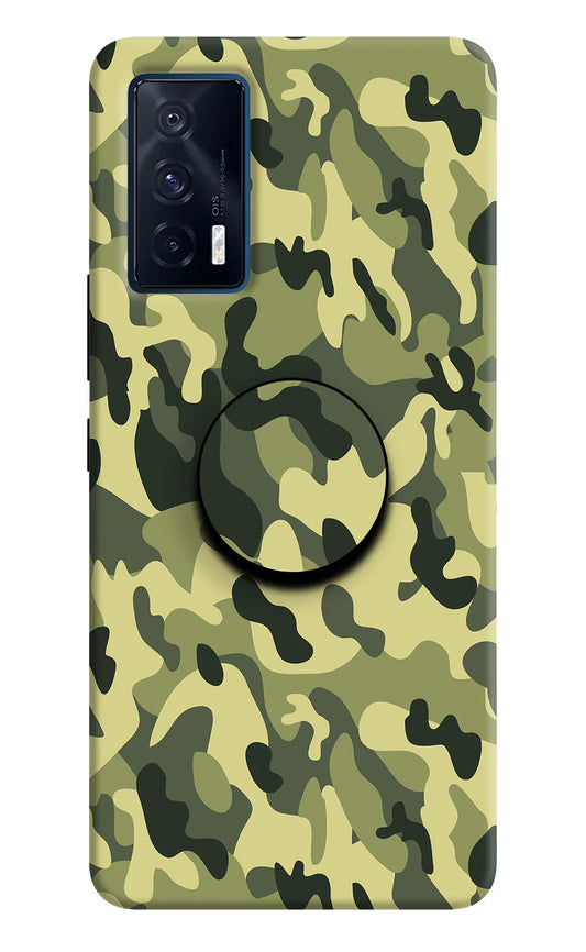Camouflage iQOO 7 5G Pop Case