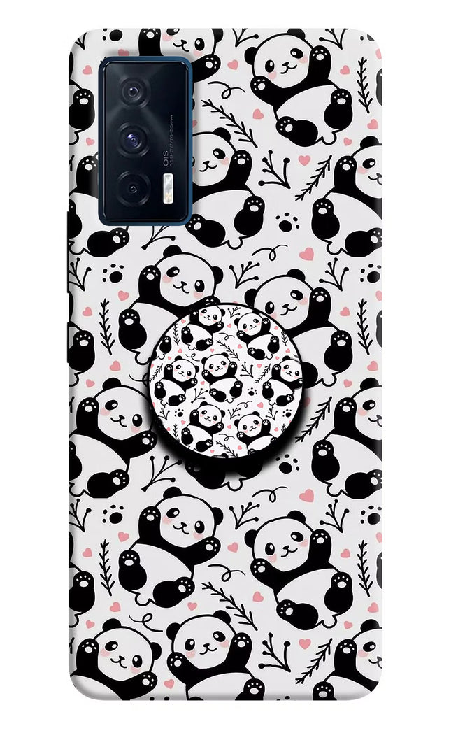 Cute Panda iQOO 7 5G Pop Case