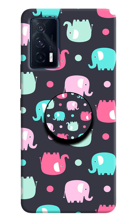 Baby Elephants iQOO 7 5G Pop Case