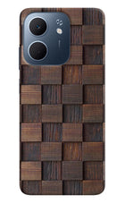 Wooden Cube Design Oppo A5x 5G Hard Case Back Cover by Casekaro