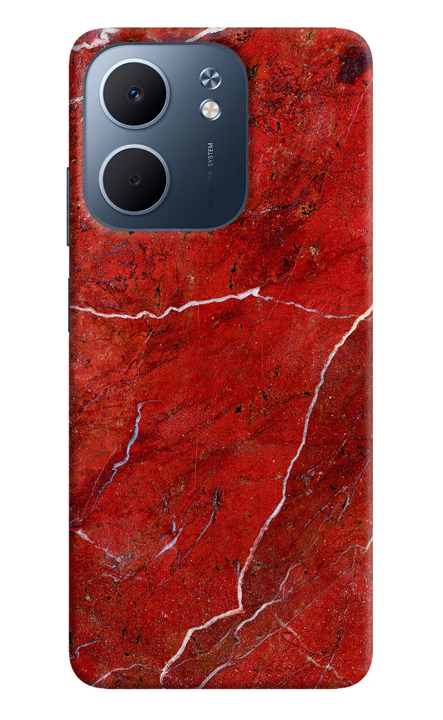 Red Marble Design Oppo A5x 5G Hard Case Back Cover by Casekaro