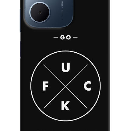 Go Fuck Yourself Oppo A5x 5G Hard Case Back Cover by Casekaro