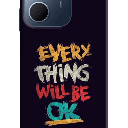 Everything Will Be Ok Oppo A5x 5G Hard Case Back Cover by Casekaro