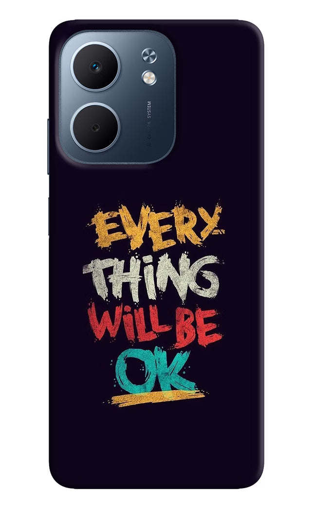 Everything Will Be Ok Oppo A5x 5G Hard Case Back Cover by Casekaro