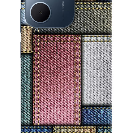 Multicolor Jeans Oppo A5x 5G Hard Case Back Cover by Casekaro