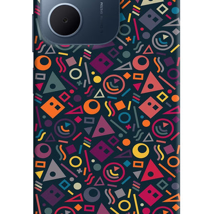 Geometric Abstract Oppo A5x 5G Hard Case Back Cover by Casekaro