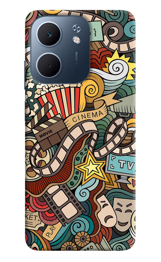 Cinema Abstract Oppo A5x 5G Hard Case Back Cover by Casekaro
